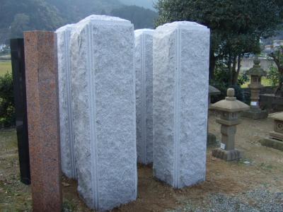 IF-03 こぶ出し門柱 １．５×６．０尺