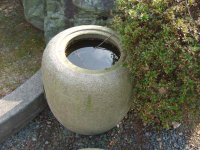 出雲水鉢棗形　２．５尺