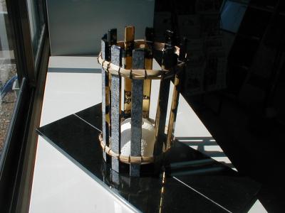 庵治　石あかり　キャンドル1　Φ160ｘ240mm