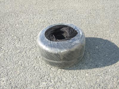 棕梠縄　黒　3mm玉巻