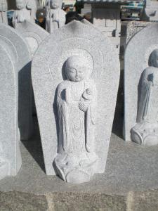 G-633　舟形地蔵１.5尺（O-2）水子