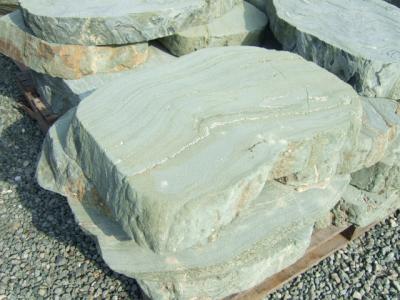 伊予青石　飛石　流水　各寸法