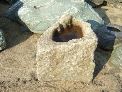 大島錆　水鉢　小