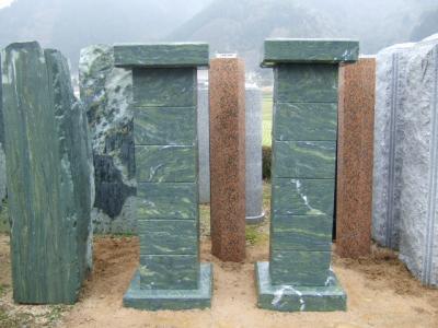 伊予青石　組門柱