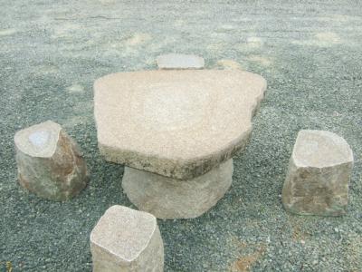 大島錆　テーブル５点セット