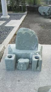青石ミニ墓石②