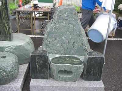 青石自然型墓石サンド　笹ヶ峰