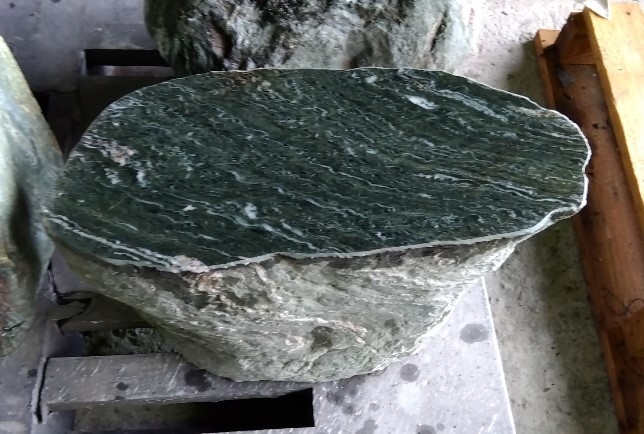 青石　物置台　小　13×6寸